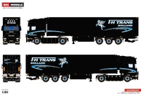 Scania 4 Topline + Kühlauflieger FH Trans Wsi Models 01-4640 Maßstab 1:50