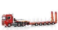 Scania R CR20 + Nooteboom Manoovr 5 Achs  WSI Models Maßstab 1/50