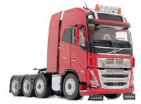 Volvo FH5 8x4 Red Marge Models 2322-03 im Maßstab 1:32