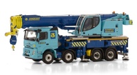 Volvo Fmx Sleeper Cab 8X4 Liebherr Ltf 1060-4.1 Jinert Wsi Models 51-2152 Maßstab 1/50