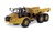 Weathered Articulated Truck Cat745 incl base plate Diecast Masters 85704 scale 1/50