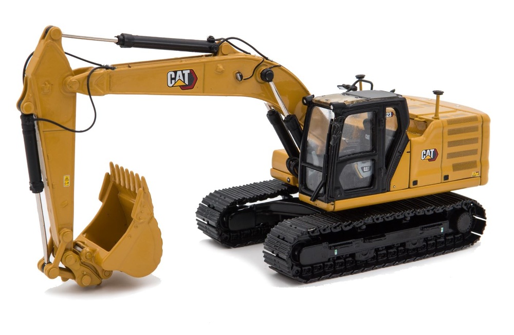 Cat 323 Hydraulic Excavator with 4 new work-tools - Next Generation Diecast Masters 85657 scale 1/50 