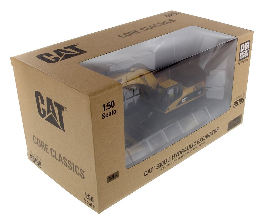 Cat 330D L Bagger Diecast Masters 85199 escala 1/50 