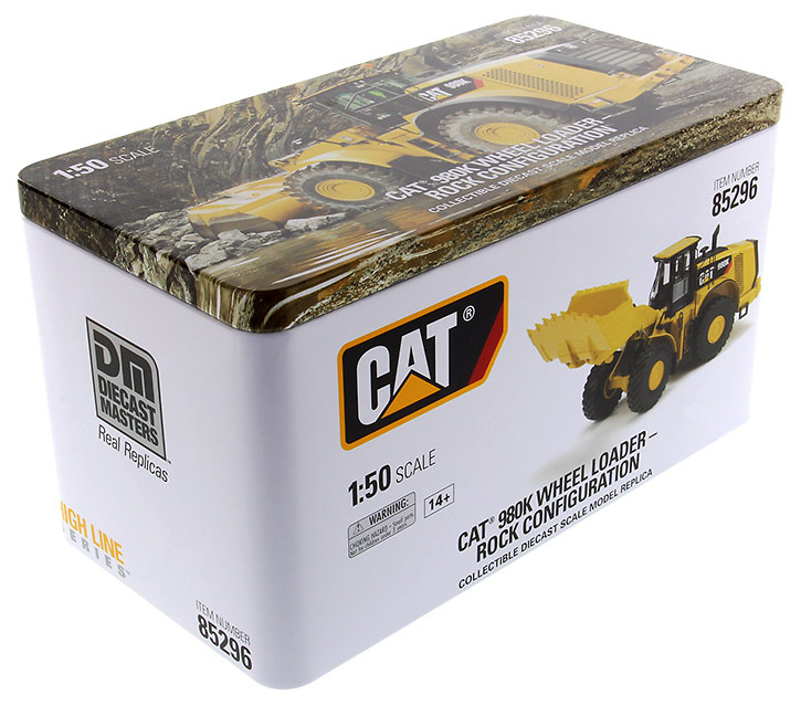 Cat 980K Radlader mit Steinschaufel Diecast Masters 85296 scale 1/50 