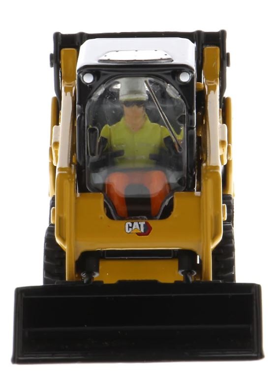 Caterpillar Cat 242D3 Skid Steer Loader + accesorios Diecast Masters 85676 scale 1/50 