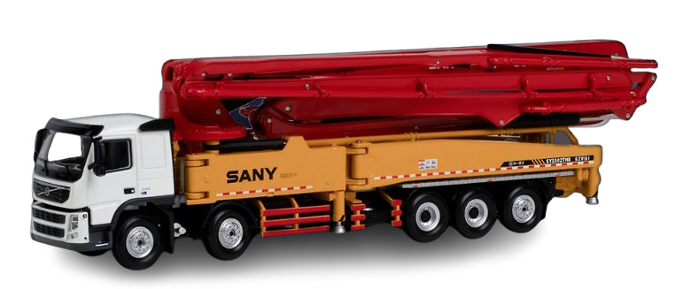 Concrete Pump Sany 62M Imc Models scale 1/50 