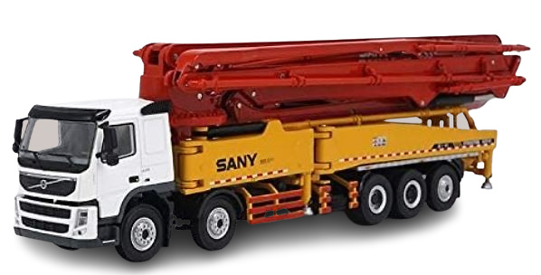 Concrete Pump Sany 62M Imc Models scale 1/50 