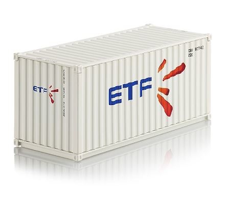 Container ETF 20 ft Nzg 875-10 scale 1/50 