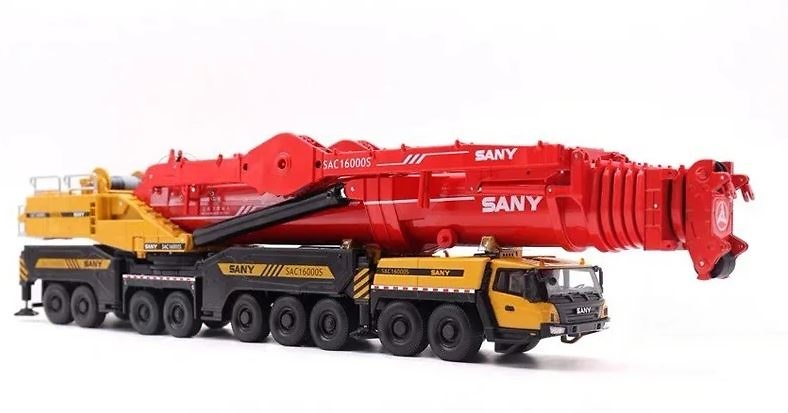 Crano model Sany SAC16000S Imc Models 1/50 scale 