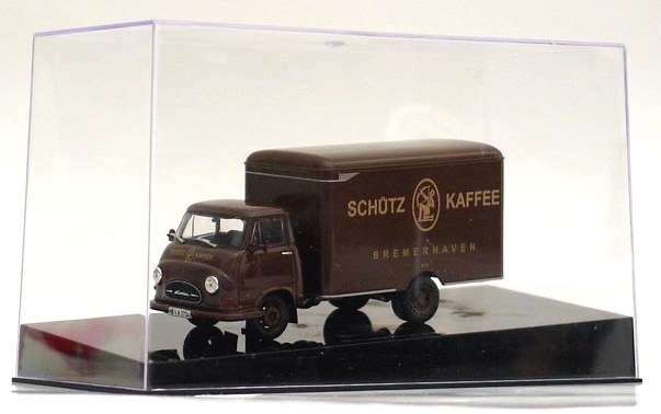 Hanomag Kurier 1960 Schuetz Kaffee Norev 820521 scale 1/43 