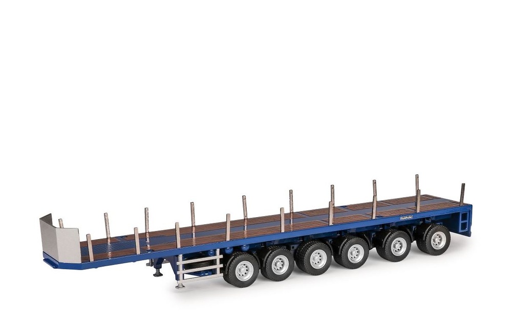 Heavy-duty semi-trailer Goldhofer DLZ6 Conrad Modelle 98038 scale 1/50 