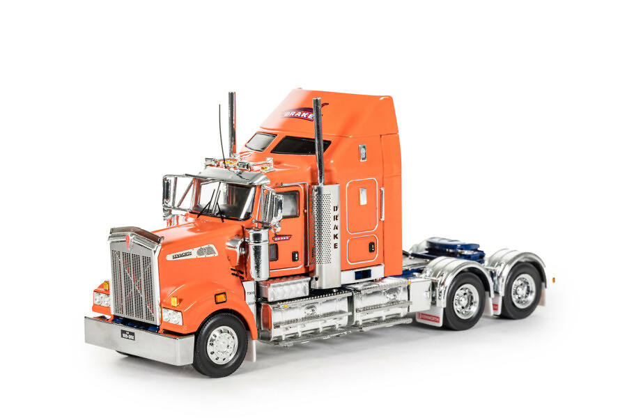 Kenworth t909 (aero kit) drake orange ZT01560 scale 1/50 