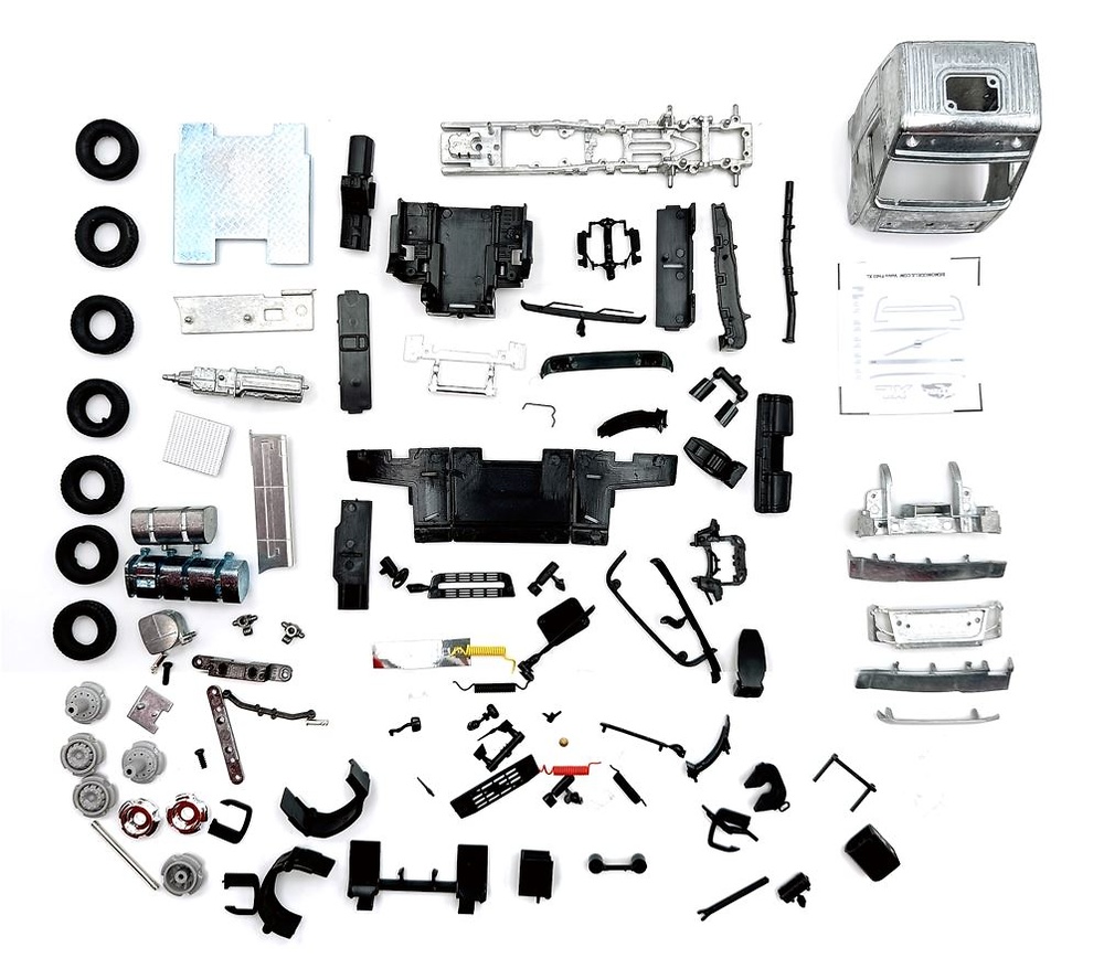 Kit para montar Volvo FH3 Globetrotter XL 4x2 Tekno 78792 escala 1/50 