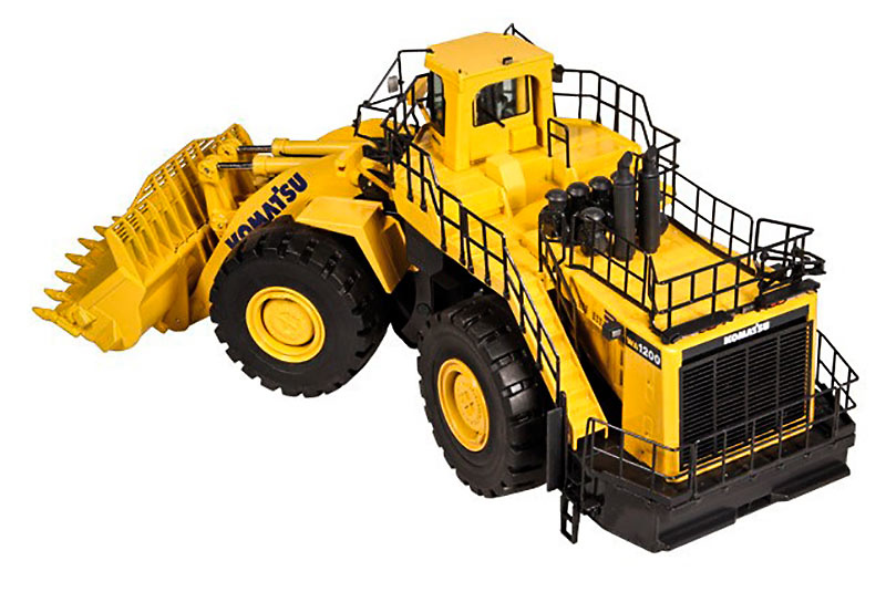 Komatsu WA1200 wheel loader Nzg Modelle 889 scale 1/50 