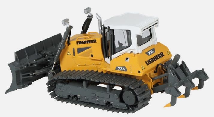 Liebherr PR 736 G8 new design Nzg Modelle 10101 scale 1/50 