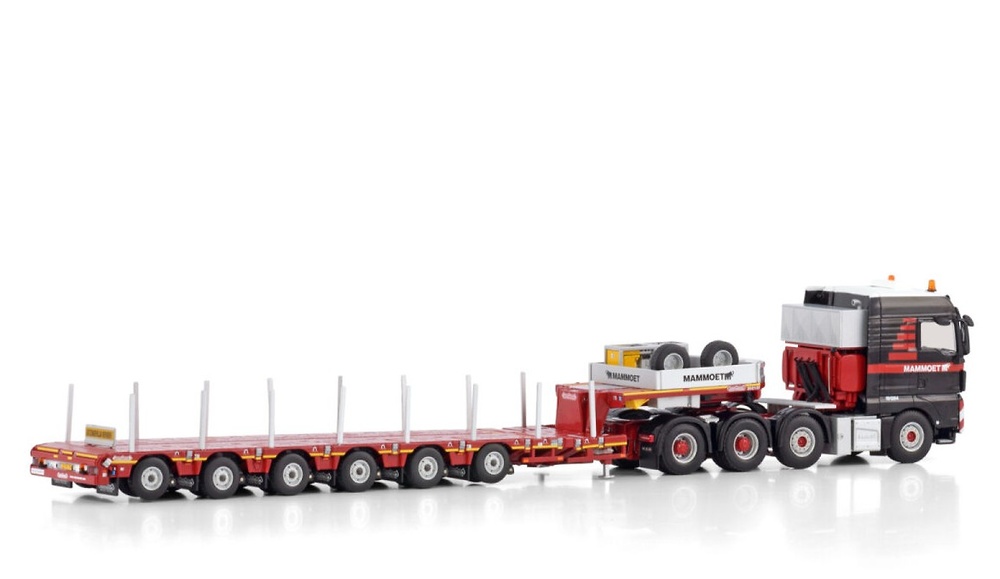 MAN TGX XLX EURO 6C + Nooteboom Manoovr - Wsi Models 410299 scale 1/50 