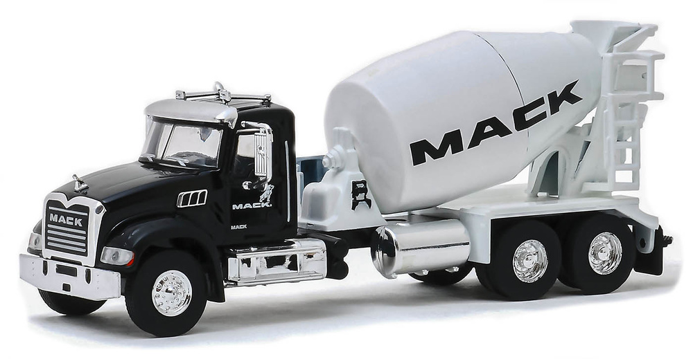 Mack Granite Concrete Mixer - 2019 Greenlight 45090B scale 1/64 