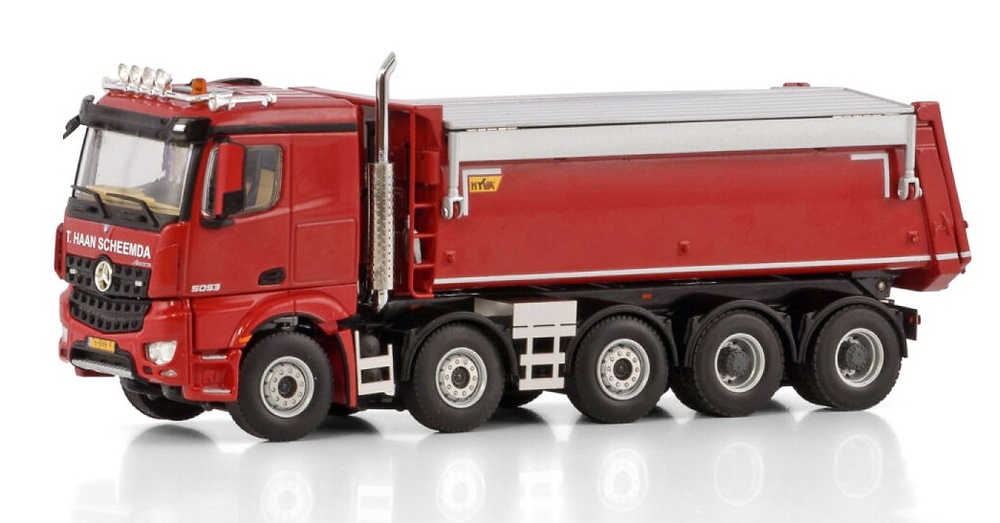 Mercedes-Benz Arocs Mp4 - Classic Space Tipper Truck 10X4 WSI Models 01-4476 scale 1/50 