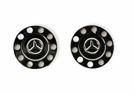 Mercedes truck wheel rims (2pcs) - Tekno 78717 in 1/50th scale 