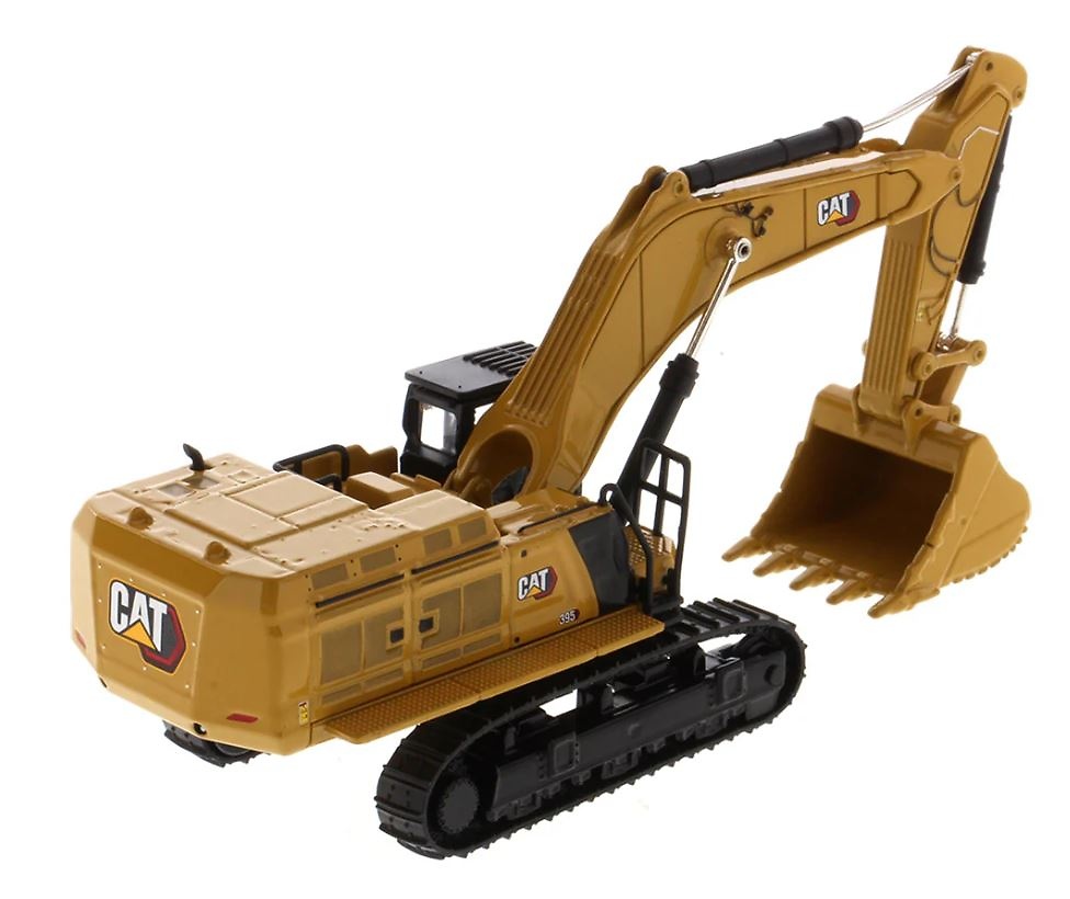 Miniature Caterpillar Cat 395 Excavator Diecast Masters 85687 scale 1/87 