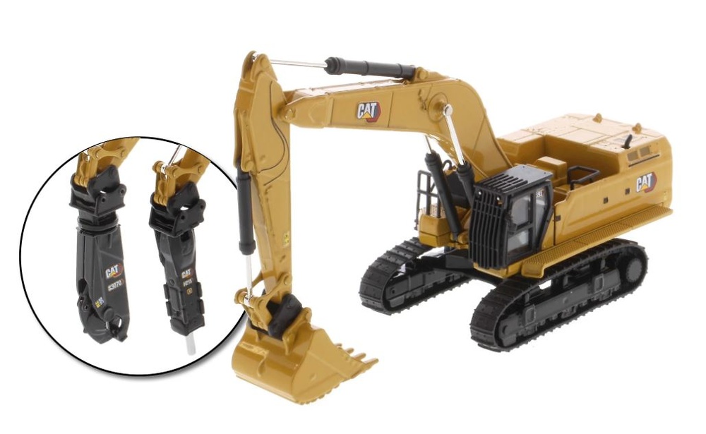 Miniature Caterpillar Cat 395 Excavator Diecast Masters 85688 scale 1/87 