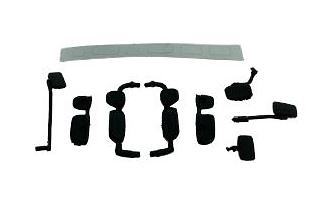 Rear-view mirror set for Daf xf Euro 6 - Tekno 74309 scale 1/50 
