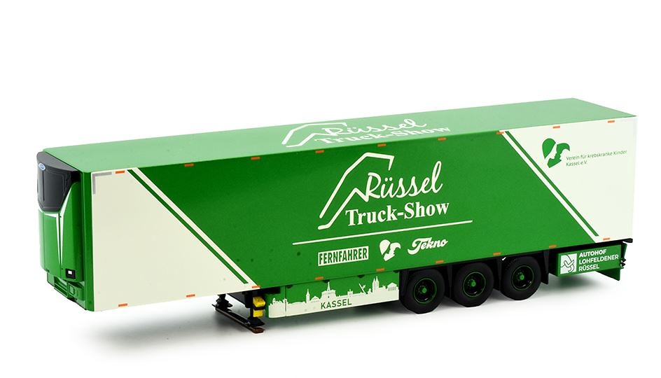 Reefer Trailer Russel Truckshow Tekno 85251 scale 1/50 