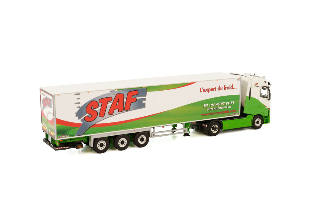 Renault T High + reefer trailer Staf Wsi Models 3432 scale 1/50 