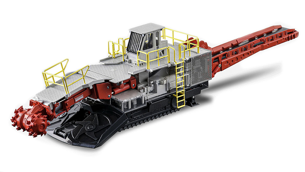 Sandvik MT720 roadheader for tunneling MT720Conrad Modelle 2513 scale 1/50 