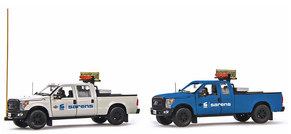 Sarens Ford F250 trucks - Sword Models scale 1/50 