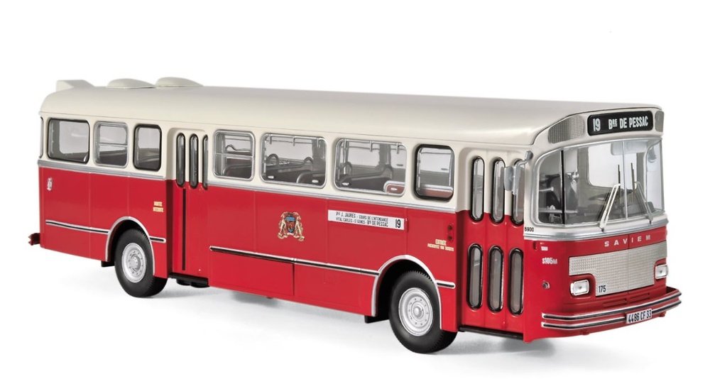 Scale model Bus Saviem S105M 1969 Norev 530040 scale 1/43 