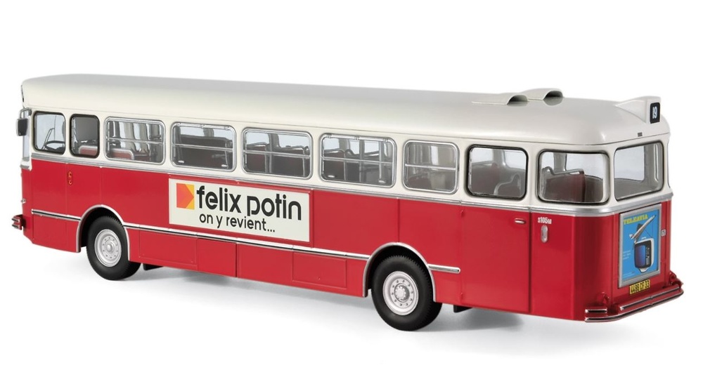 Scale model Bus Saviem S105M 1969 Norev 530040 scale 1/43 