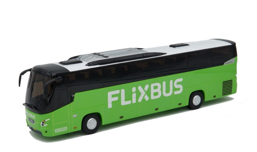 Scale model Bus VDL Futura Holland Flixbus Oto 8-1215 scale 1/50 