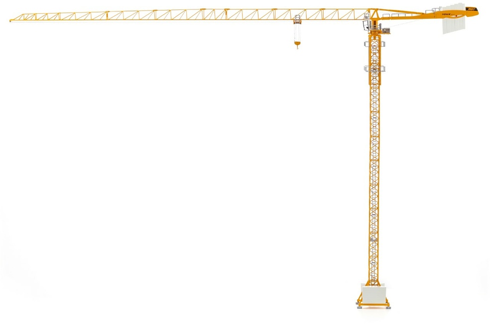 Scale model Potain MDT 389 tower crane Conrad Modelle 2028-01 scale 1/87 