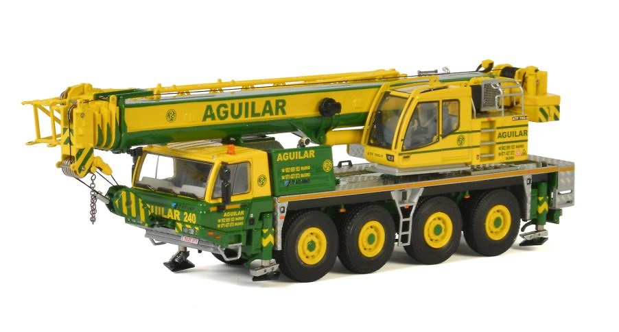 Scale model crane Tadano ATF 70 - Gruas Aguilar WSI Models 2024 scale 1/50 