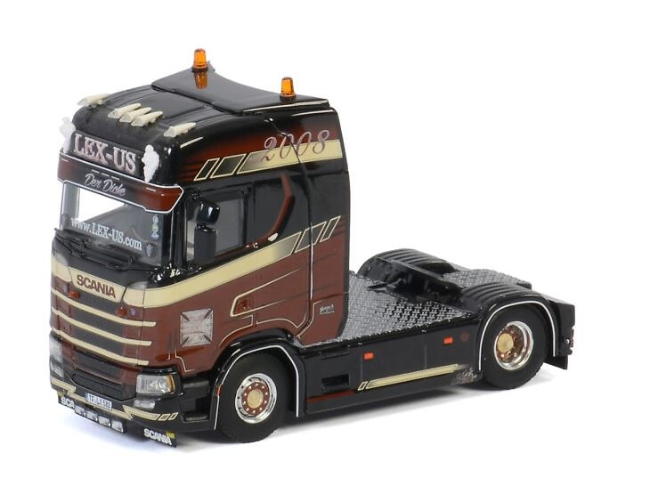 Scale model truck Scania S Highline Lex-US Wsi Models 01-2885 scale 1/50 