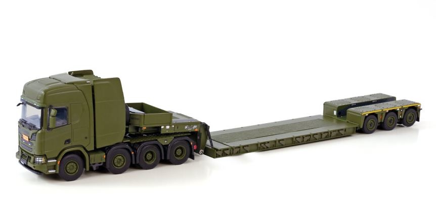 Scania R Highline forsvaret danish army Wsi Models escala 1/50 