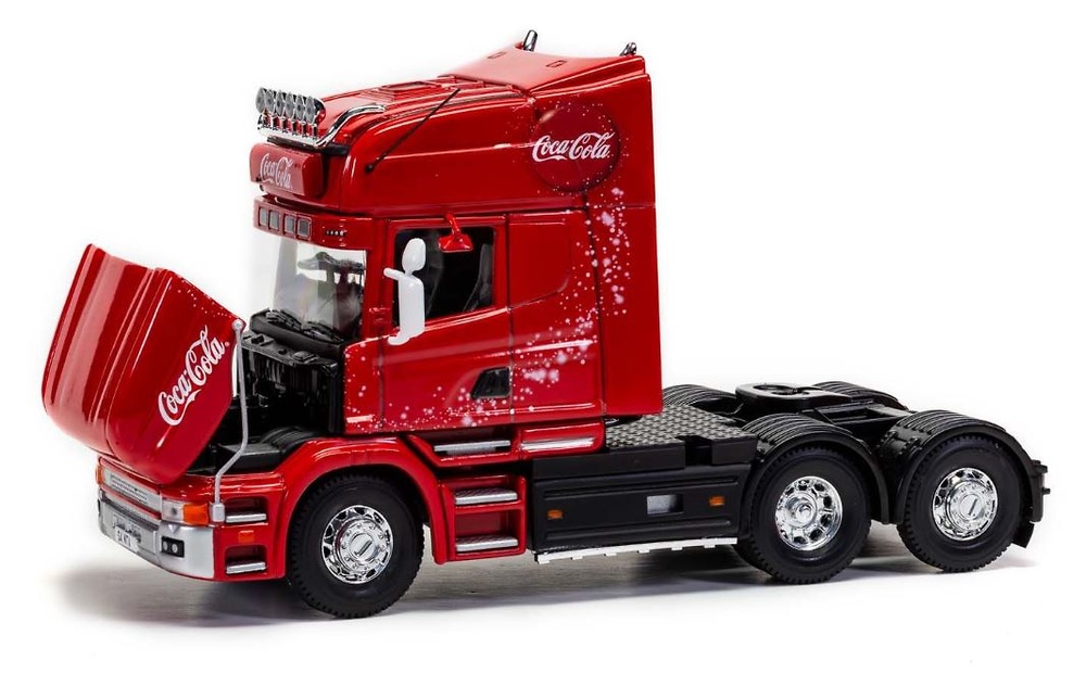 Scania with closed box Coca Cola edition Corgi cc12842 scale 1/50 