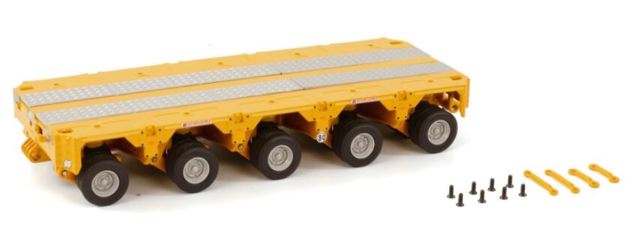 Scheuerle Inter Combi 5 axles yellow Wsi Models B.V. 04-2152 scale 1/50 