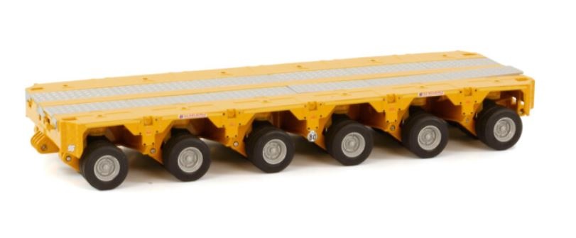 Scheuerle Inter Combi 6 axles yellow Wsi Models B.V. 04-2153 scale 1/50 