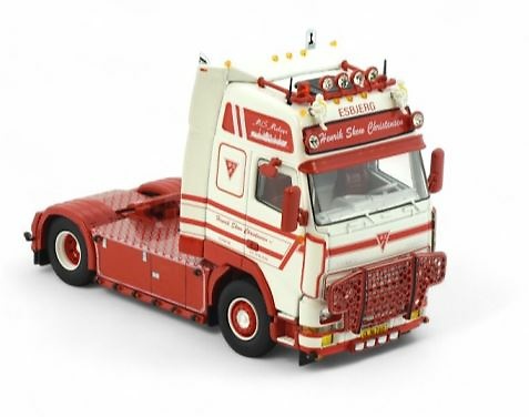 Set 2 trucks Volvo F16 Globetrotter and Volvo FH16 Globetrotter XL Tekno 86018 in 1/50th scale 