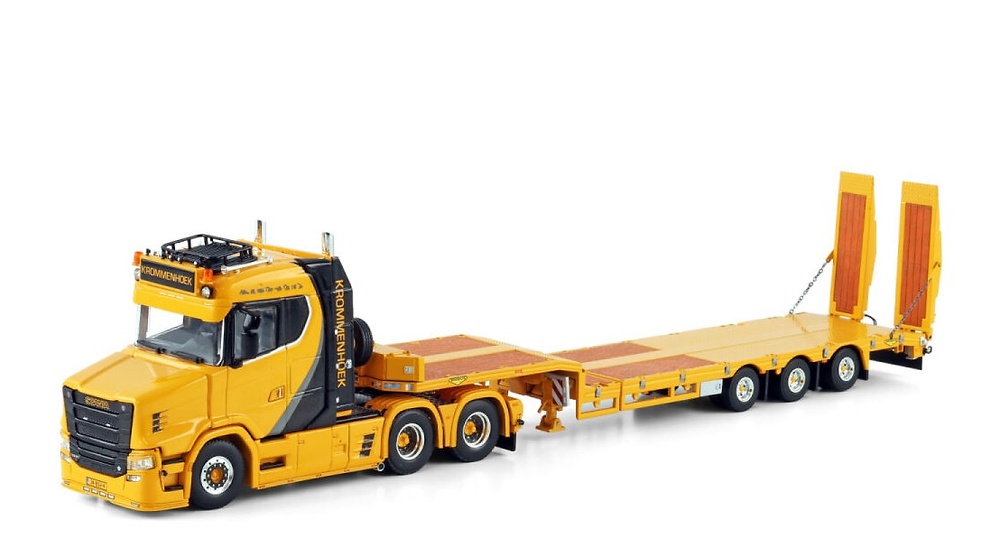 Vlastuin Scania Torpedo + low loader Krommenhoek Wsi Models 4224 