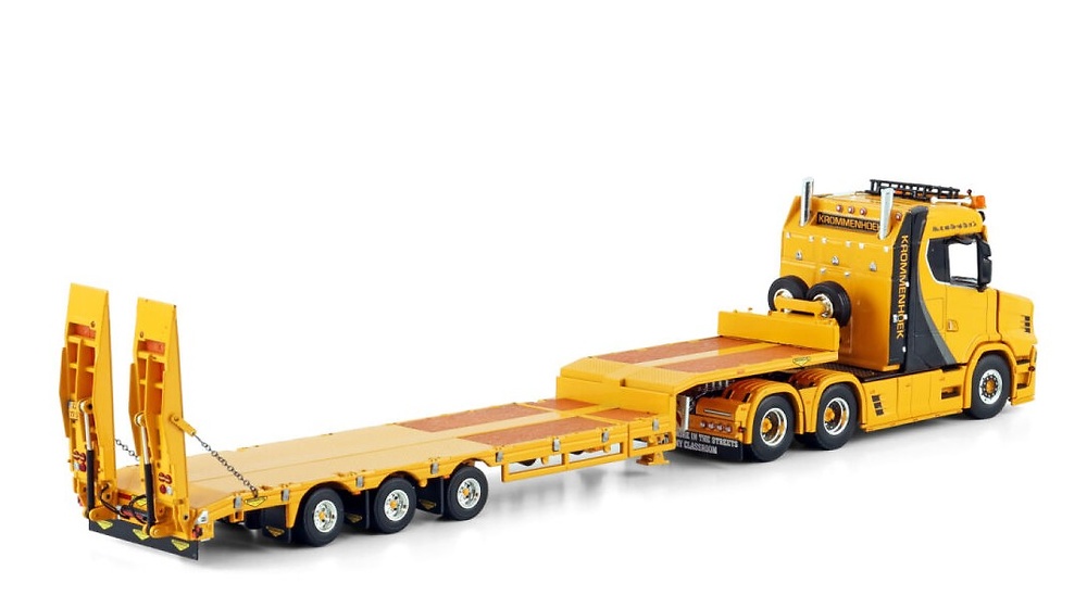 Vlastuin Scania Torpedo + low loader Krommenhoek Wsi Models 4224 