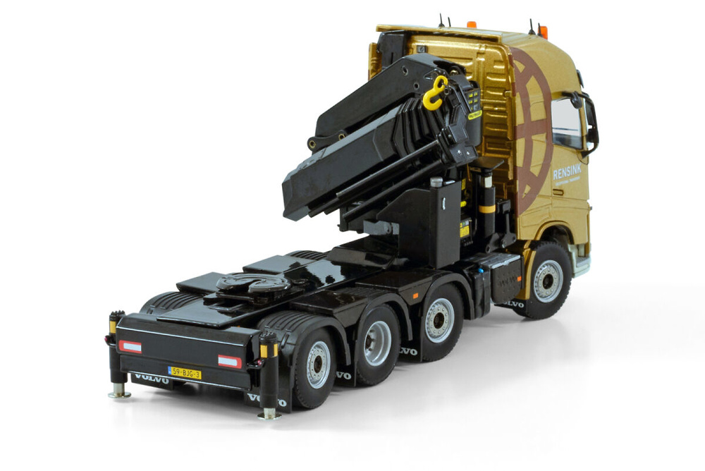 Volvo FH4 globetrotter xl + Palfinger PK78002 SH + JIB Rensink Wsi Models 3814 scale 1/50 