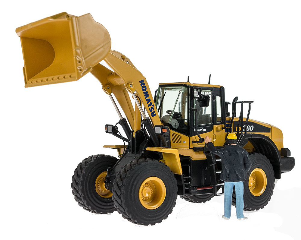 Wheel loader Komatsu WA380-7 Nzg 876 scale 1/50 