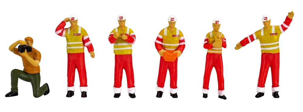 Worker Figures Mammoet 410286 Kranlab Scale 1/50 