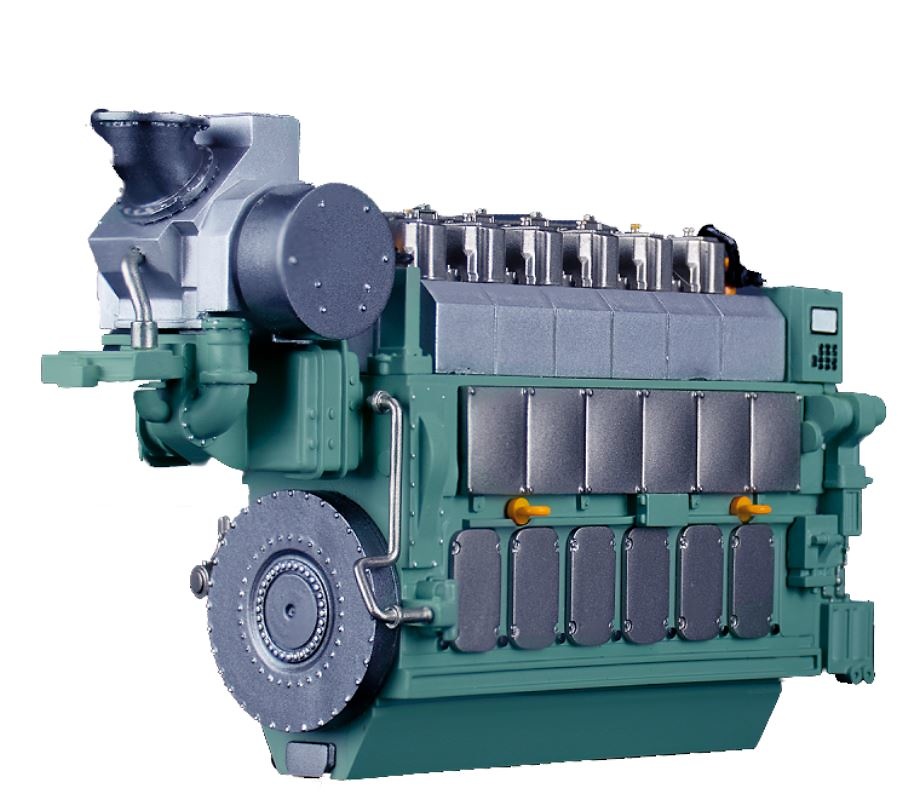 scale model of marine engine ship Imc Models 0182 