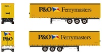 Curtainside Trailer - Ferrymasters WSI Models 04-2210 scale 1/50