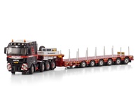 MAN TGX XLX EURO 6C + Nooteboom Manoovr - Wsi Models 410299 scale 1/50