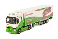 Renault T High + reefer trailer Staf Wsi Models 3432 scale 1/50